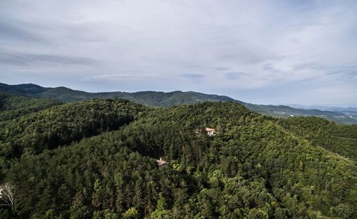 Millennial Castle In The Hills Of Arezzo