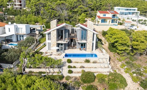 Villa à Potirna, Comitat de Dubrovnik-Neretva, Croatie 1
