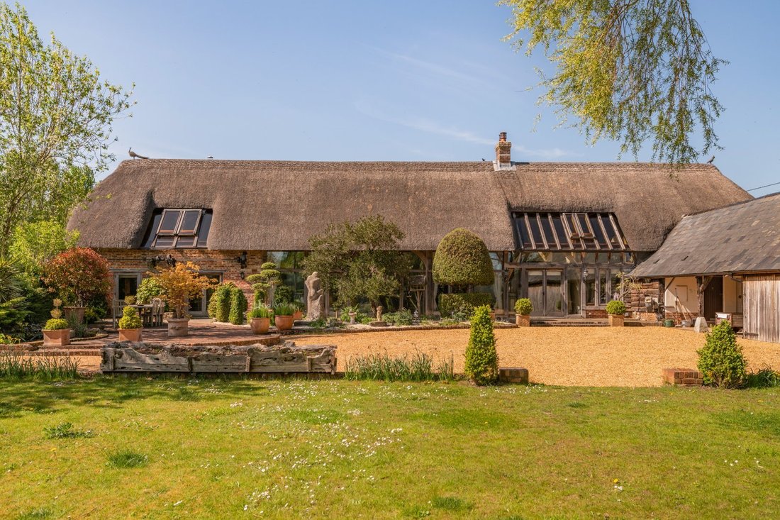A Grade Ii Listed Barn Conversion Located In Britford, England, United ...