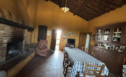 Castle To Be Renovated For Sale In Montalcino, Valdorcia