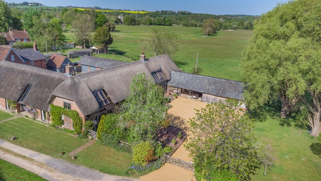 A Grade Ii Listed Barn Conversion Located In Britford, England, United ...