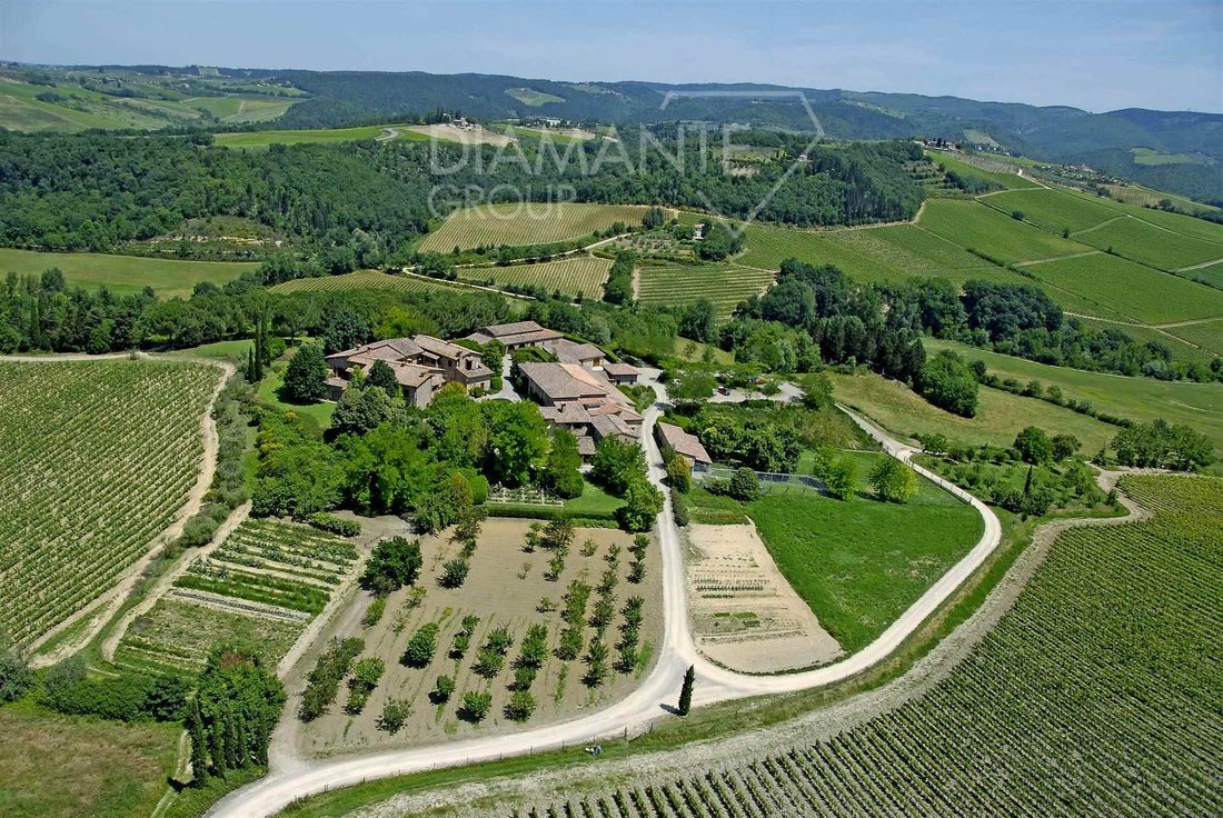Farm Ranch in Castellina in Chianti, Tuscany, Italy 1 - 16725064