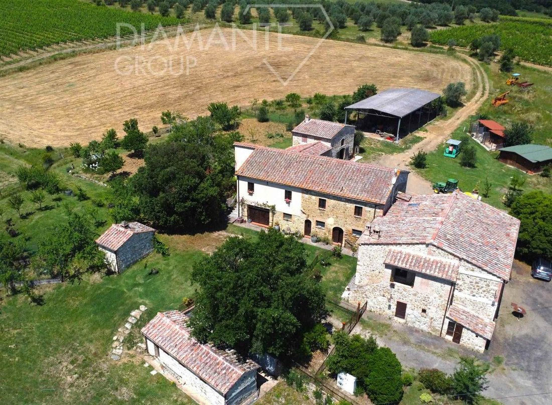 Farm Ranch in San Quirico d'Orcia, Tuscany, Italy 1 - 16723497