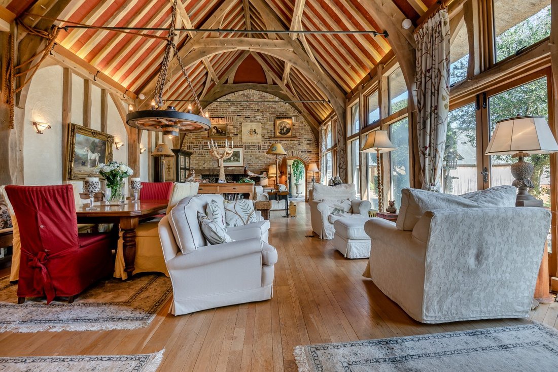 A Grade Ii Listed Barn Conversion Located In Britford, England, United ...
