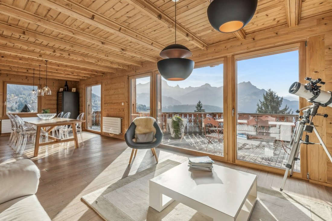 Chalet L'etoile Des Alpes, Panoramic View, Close To Amenities