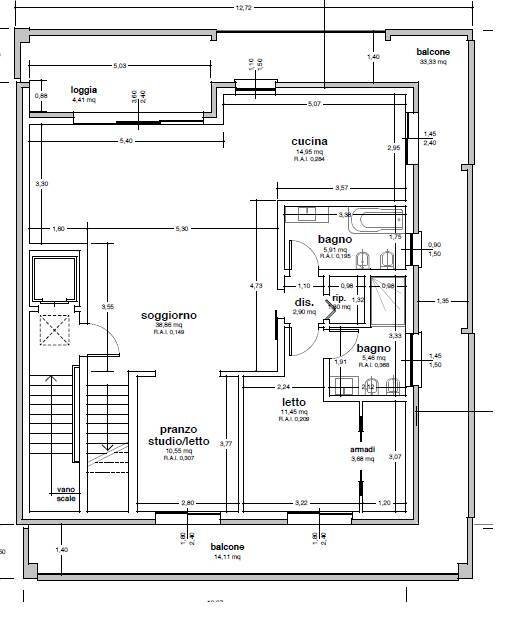Penthouse in San Cataldo, Modena, Italy 1 - 16723256