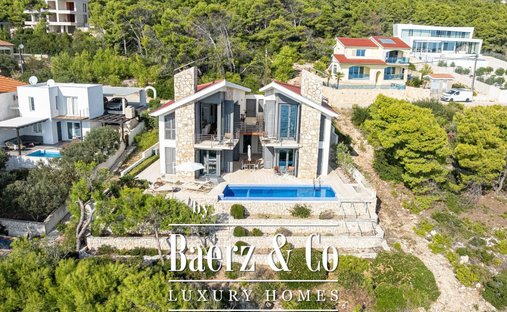 Villa à Potirna, Comitat de Dubrovnik-Neretva, Croatie 1