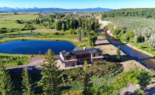 Corps de ferme à Evanston, Wyoming, États-Unis 1
