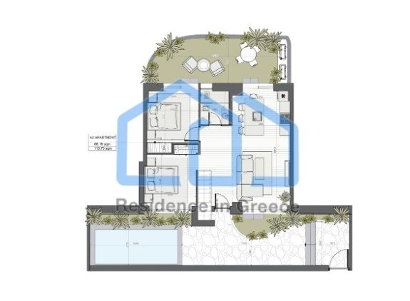 Apartment in Glyfada, Attica, Greece 3 - 16737473