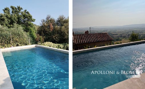 Millennial Castle In The Hills Of Arezzo