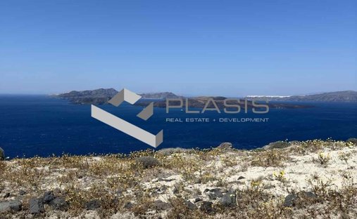 Land in Thira, Aegean, Greece 1