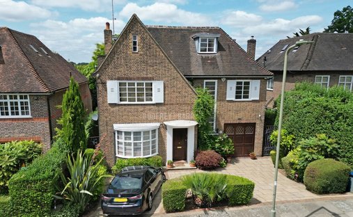 House in Hampstead Garden Suburb, Barnet, England 1