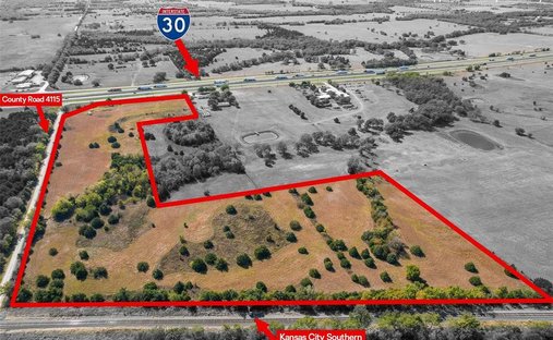 Terreno a Campbell, Texas, Stati Uniti 1