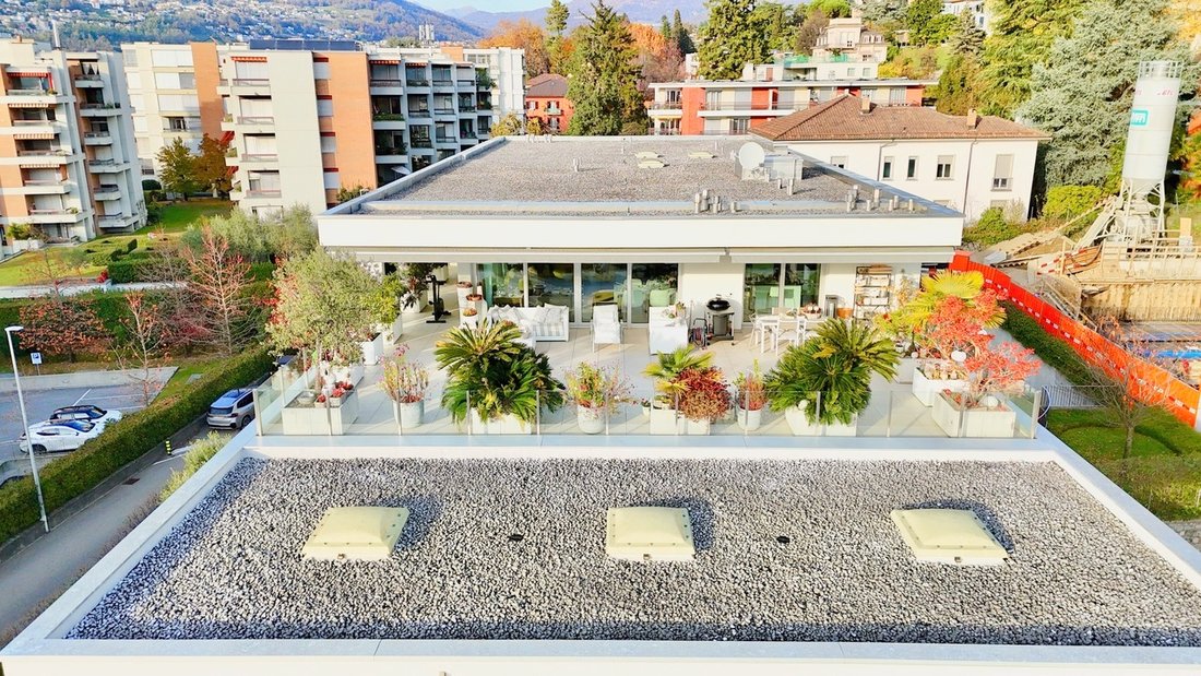 Exclusive Penthouse With Panoramic Terrace | Lugano–Viganello