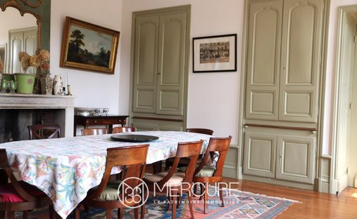 19 Th C. Chateau With Outbuildings And Pool