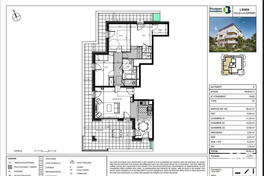 Apartment in Ouest, Ville-la-Grand, France 1 - 16740924