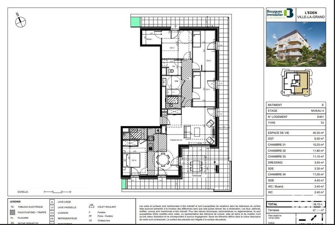 Apartment in Ouest, Ville-la-Grand, France 1 - 16740923