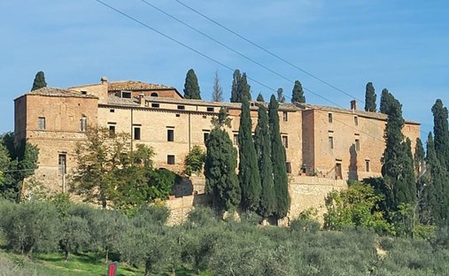 Castle To Be Renovated For Sale In Montalcino, Valdorcia