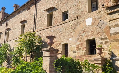 Castle To Be Renovated For Sale In Montalcino, Valdorcia