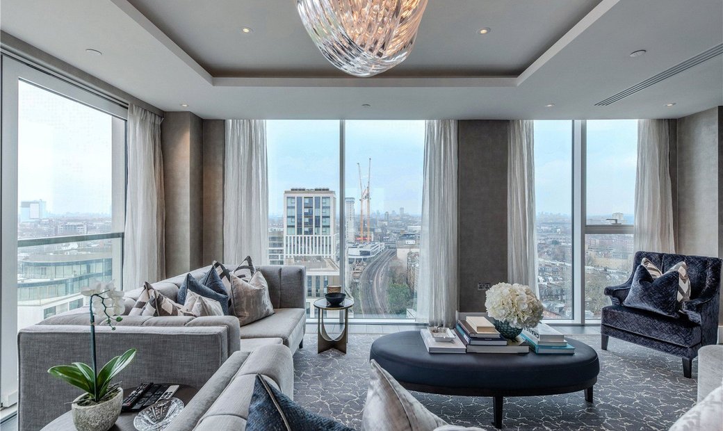 Snapshot of Uk Penthouse Apartments With Private Library