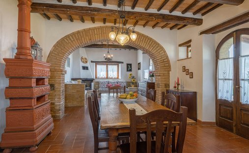 Castle To Be Renovated For Sale In Montalcino, Valdorcia