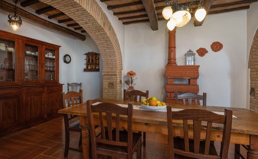 Castle To Be Renovated For Sale In Montalcino, Valdorcia