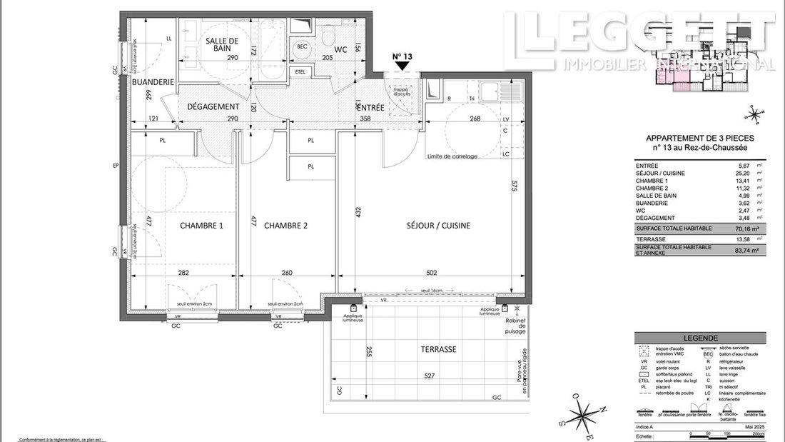 Apartment in Supérieur, Beausoleil, France 4 - 16742039
