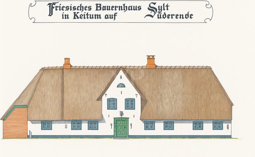 House in Sylt, Schleswig-Holstein, Germany 1