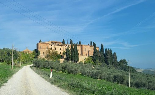 Castle To Be Renovated For Sale In Montalcino, Valdorcia