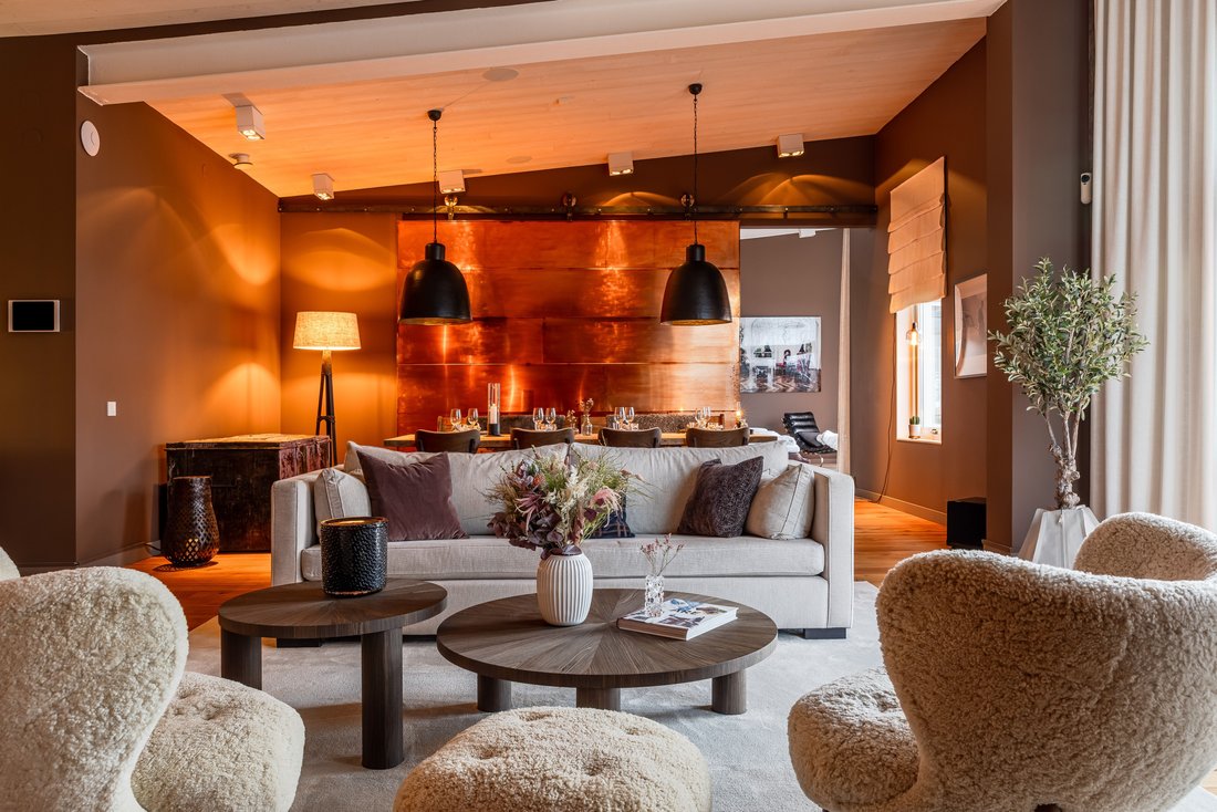 Image showcasing A Stylish Scandinavian Attic Apartment - The Nordroom