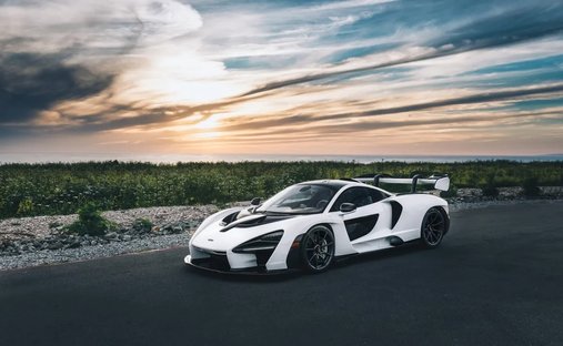 2019 McLaren Senna  in Dubai, United Arab Emirates 1