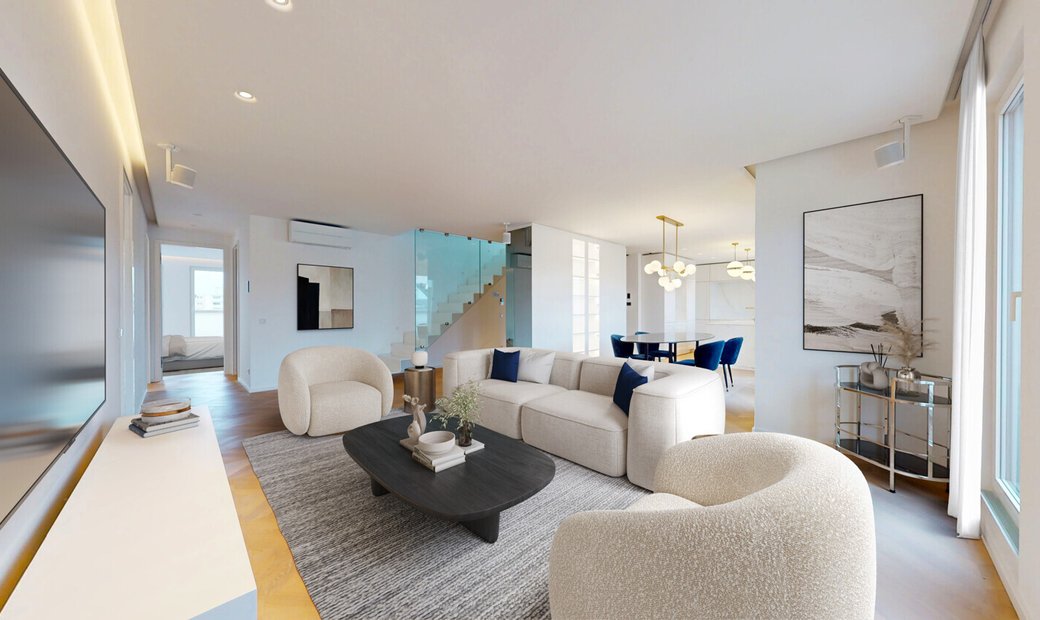 Unique Penthouse Offers Pure Luxury In Frankfurt Am Main Hessen Photo Inspiration
