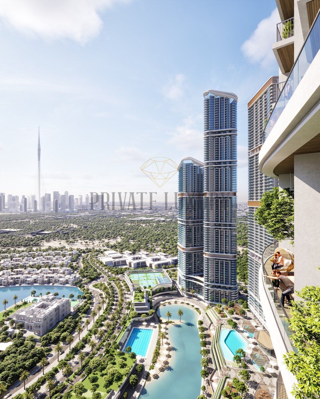 Appartamento a Bukadra, Emirato di Dubai, Emirati Arabi Uniti 1 - 16750055