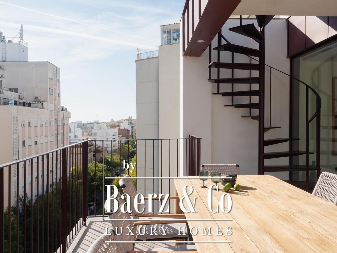 Photo inspiration: Fresh Look at Brand New Modern Penthouse With Expansive Terraces In Balearic Islands