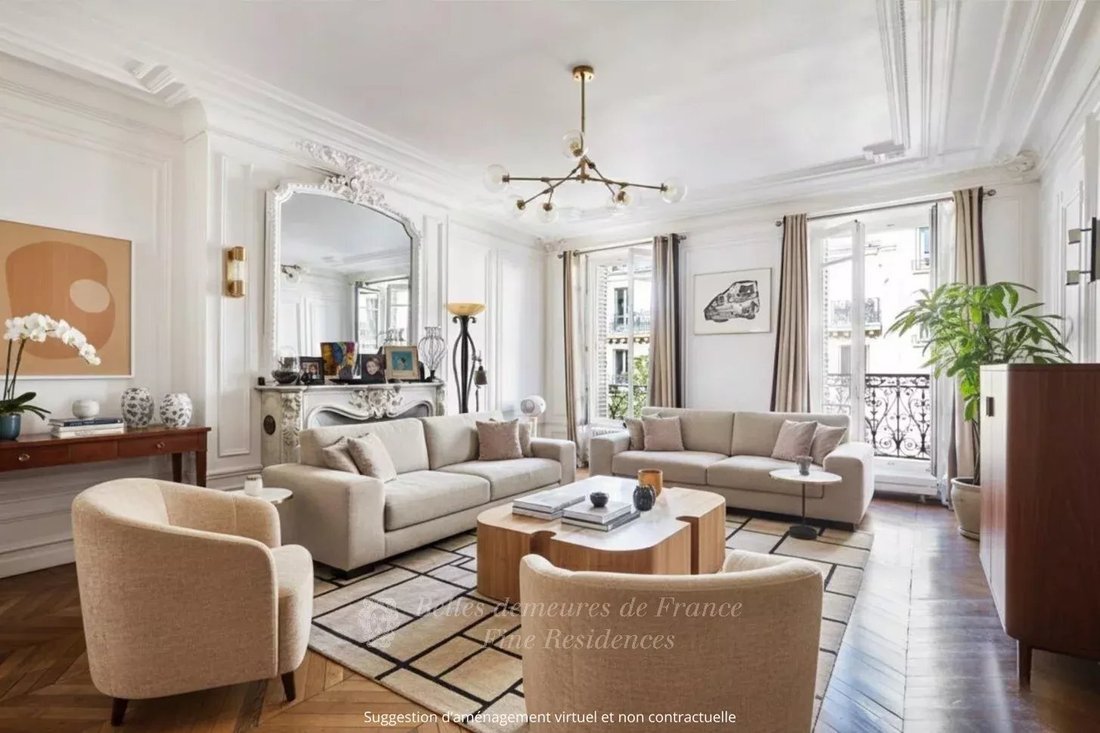 Apartment in Auteuil Nord, Paris 16e Arrondissement, Paris 1 - 16170589