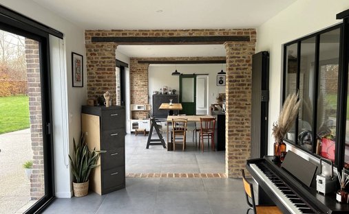 Castle for Sale in Veules-les-Roses, Normandy, France