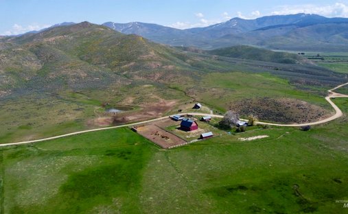 Corps de ferme à Fairfield, Idaho, États-Unis 1