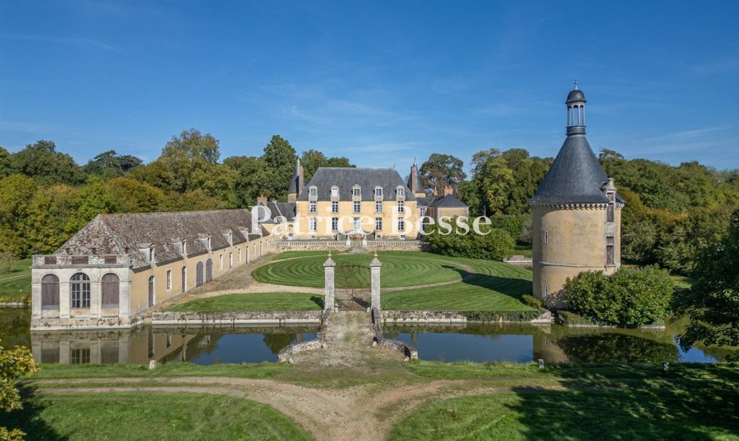 A 17th Century Chateau Listed As A Historical Monument With 108 Hectares Of Grounds, Tucked Away