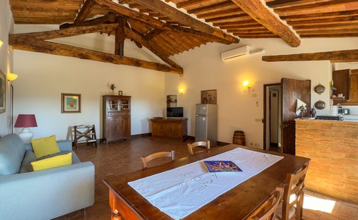 Castle To Be Renovated For Sale In Montalcino, Valdorcia