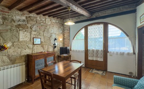 Castle To Be Renovated For Sale In Montalcino, Valdorcia