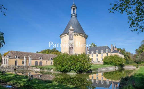 Beautiful French Estate For Sale On 266 Acres With Listed Chateau Near Le Mans.