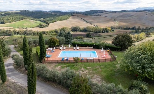 Castle To Be Renovated For Sale In Montalcino, Valdorcia