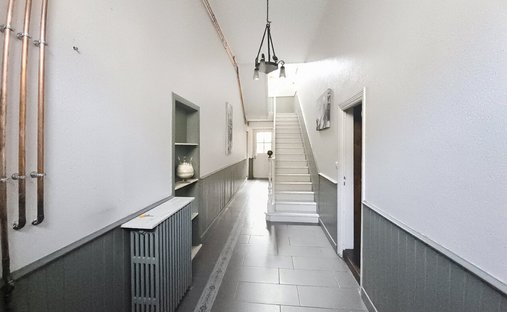 14th C. Chateau With A House