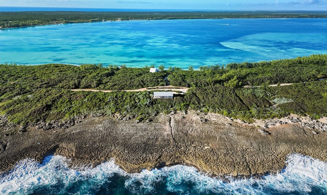 Whale Point Ras Naturschutzgebiet Whale Point Am In Upper Bogue, Nord Eleuthera ...