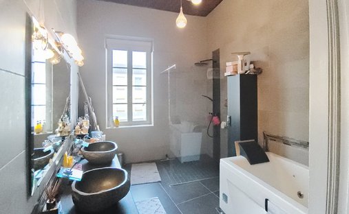 14th C. Chateau With A House