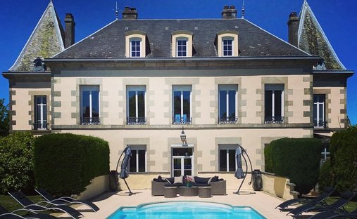 Chateau in Chalus, Nouvelle-Aquitaine, France 1