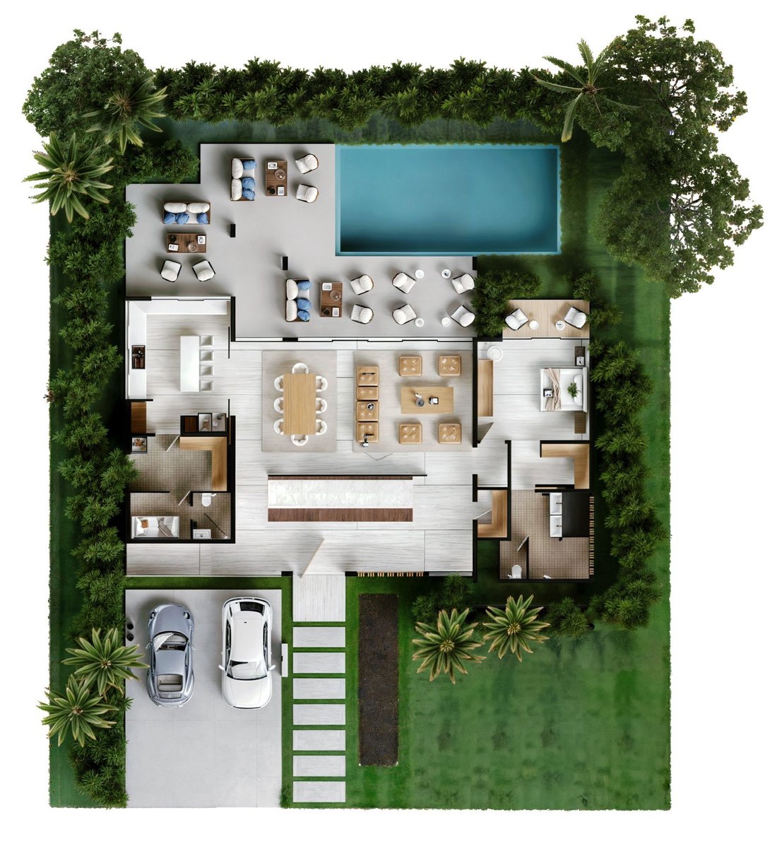 Villa à Punta Cana, La Altagracia, République dominicaine 2 - 16767569