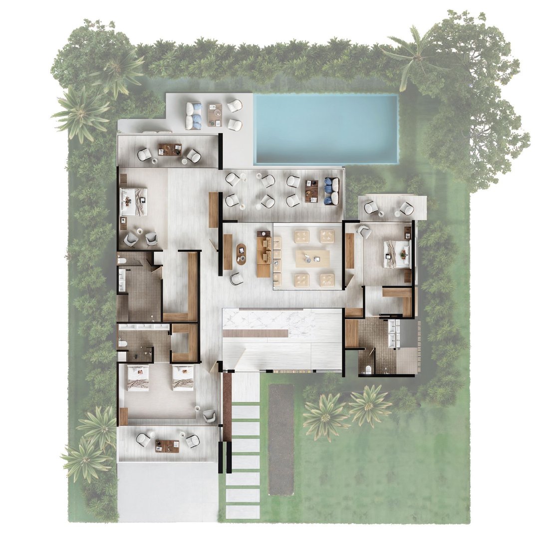 Villa à Punta Cana, La Altagracia, République dominicaine 3 - 16767569