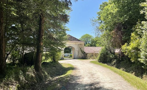 Castle for Sale in Barbezieux-Saint-Hilaire, Nouvelle-Aquitaine, France