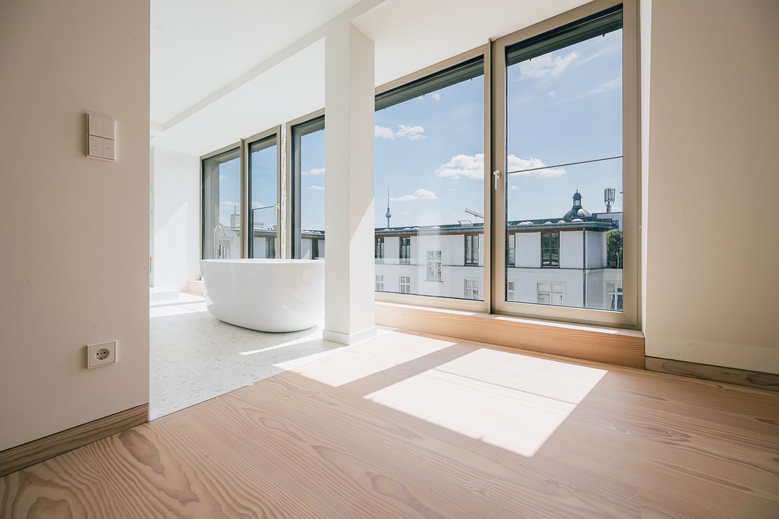 Picture Idea: Designer Penthouse With Panoramic Views Over Berlin In Berlin Berlin
